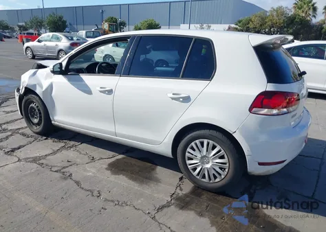 2013 Volkswagen Golf 2.5L 4-Door from USA, damaged, VIN WVWDB7AJ6DW129925